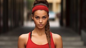 bandeau dans les cheveux