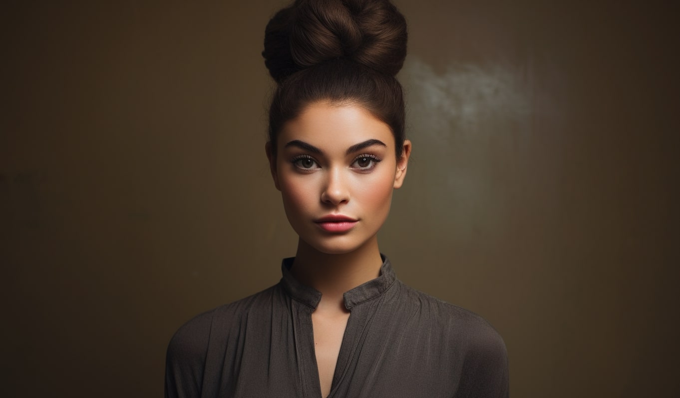 faux chignon