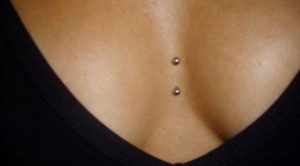 piercing sternum